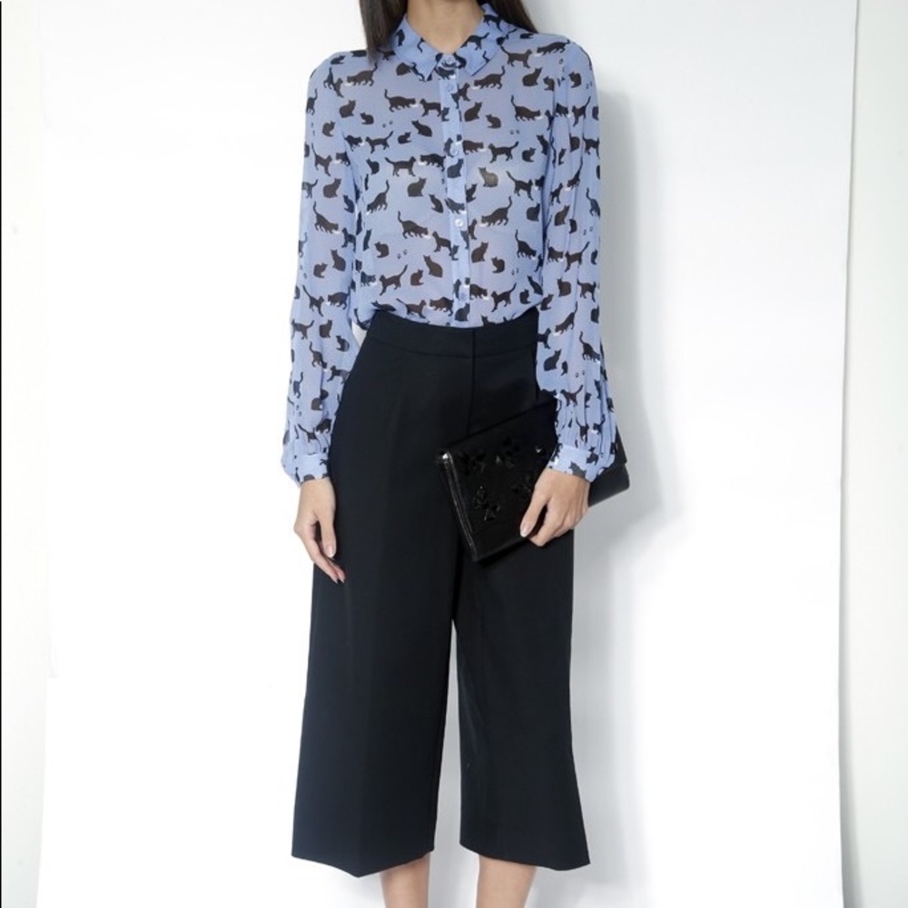 Kate Spade cropped trousers culottes